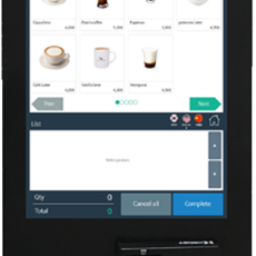 SyncQ 24인치 키오스크(카드전용)